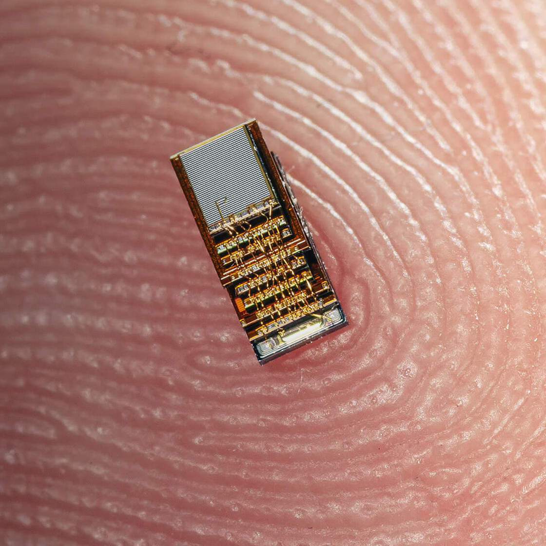 M3 sensor on a finger